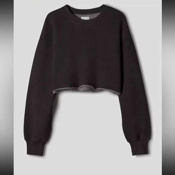 TNA Boyfriend Cropped sweatshirt - Picture 1 of 10